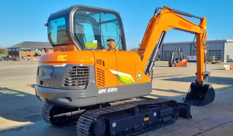 2024 Develon DX60E-10N 6 Ton+ Excavators For Auction: Leeds -27th, 28th, 29th, 30th November 24 @ 8:00am full