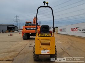 2018 Thwaites 1 Ton Site Dumpers For Auction: Leeds -27th, 28th, 29th, 30th November 24 @ 8:00am full