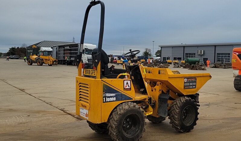 2018 Thwaites 1 Ton Site Dumpers For Auction: Leeds -27th, 28th, 29th, 30th November 24 @ 8:00am full