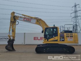 2022 Komatsu PC210LC-11E0 20 Ton+ Excavators For Auction: Leeds -27th, 28th, 29th, 30th November 24 @ 8:00am full