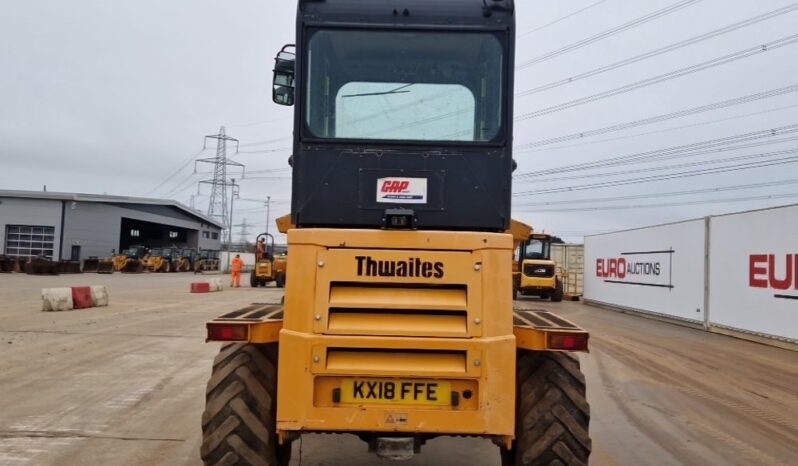 2018 Thwaites 6 Ton Site Dumpers For Auction: Leeds -27th, 28th, 29th, 30th November 24 @ 8:00am full