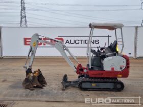 2022 Takeuchi TB216 Mini Excavators For Auction: Leeds -27th, 28th, 29th, 30th November 24 @ 8:00am full