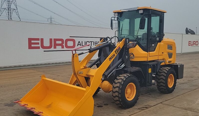 Unused 2024 Captok CK930 Wheeled Loaders For Auction: Leeds -27th, 28th, 29th, 30th November 24 @ 8:00am