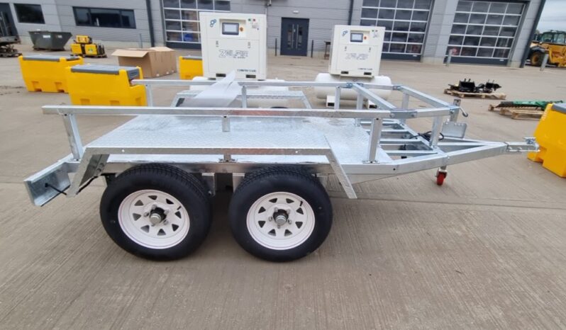 Unused 2024 Quzhou 0.8 Ton Twin Axle Plant Trailer, Ramps Plant Trailers For Auction: Leeds -27th, 28th, 29th, 30th November 24 @ 8:00am full