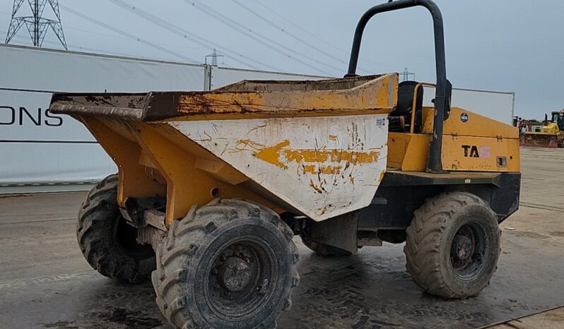 2014 Terex TA6 Site Dumpers For Auction: Leeds -27th, 28th, 29th, 30th November 24 @ 8:00am