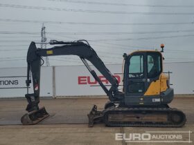 2017 Volvo ECR88D 6 Ton+ Excavators For Auction: Leeds -27th, 28th, 29th, 30th November 24 @ 8:00am full