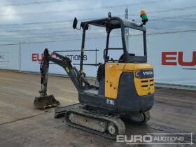 2017 Volvo EC18D Mini Excavators For Auction: Leeds -27th, 28th, 29th, 30th November 24 @ 8:00am full