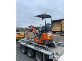 2021 Hitachi ZX19U-6 YLR Mini Excavators For Auction: Leeds -27th, 28th, 29th, 30th November 24 @ 8:00am