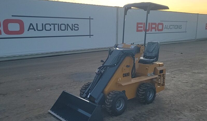 Unused 2024 Captok CK80 Skidsteer Loaders For Auction: Leeds -27th, 28th, 29th, 30th November 24 @ 8:00am