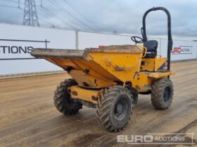 2015 Thwaites 3 Ton Site Dumpers For Auction: Leeds -27th, 28th, 29th, 30th November 24 @ 8:00am