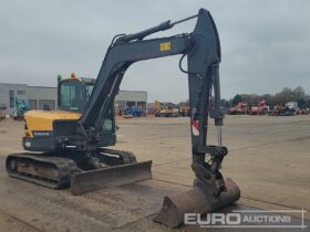 2017 Volvo ECR88D 6 Ton+ Excavators For Auction: Leeds -27th, 28th, 29th, 30th November 24 @ 8:00am full