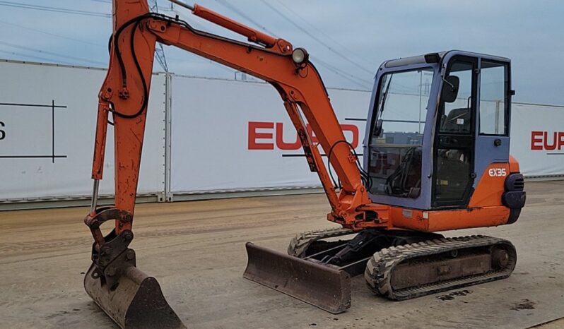 Hitachi EX35-2 Mini Excavators For Auction: Leeds -27th, 28th, 29th, 30th November 24 @ 8:00am