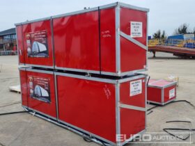 Unused 2024 Golden Mount 40x80x20 PVC Dome Storage Shelter (2 Boxes) Modular Buildings For Auction: Leeds -27th, 28th, 29th, 30th November 24 @ 8:00am full