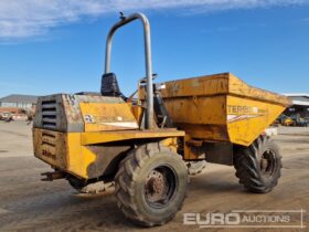 Benford 6 Ton Dumper, Roll Bar Site Dumpers For Auction: Leeds -27th, 28th, 29th, 30th November 24 @ 8:00am full