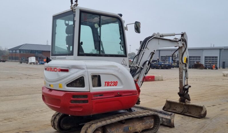 2017 Takeuchi TB230 Mini Excavators For Auction: Leeds -27th, 28th, 29th, 30th November 24 @ 8:00am full