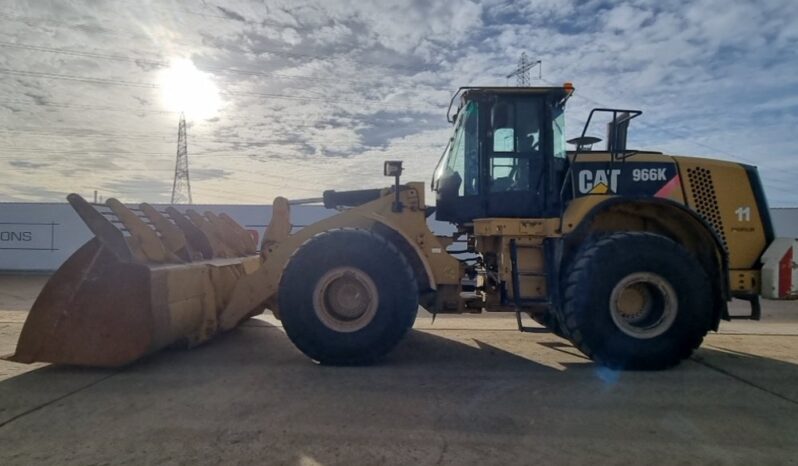 2013 CAT 966K Wheeled Loaders For Auction: Leeds -27th, 28th, 29th, 30th November 24 @ 8:00am full