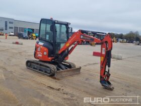 2022 Kubota U27-4 Mini Excavators For Auction: Leeds -27th, 28th, 29th, 30th November 24 @ 8:00am full