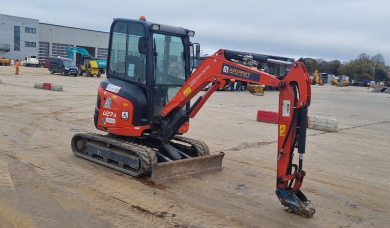 2022 Kubota U27-4 Mini Excavators For Auction: Leeds -27th, 28th, 29th, 30th November 24 @ 8:00am full