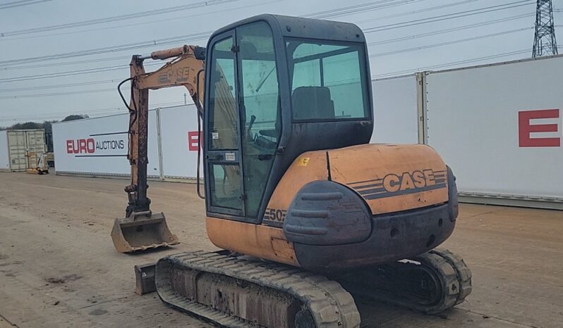 Case CX50 Mini Excavators For Auction: Leeds -27th, 28th, 29th, 30th November 24 @ 8:00am full