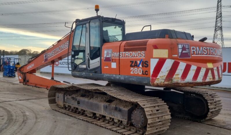 Hitachi ZX280LC-3 20 Ton+ Excavators For Auction: Leeds -27th, 28th, 29th, 30th November 24 @ 8:00am full