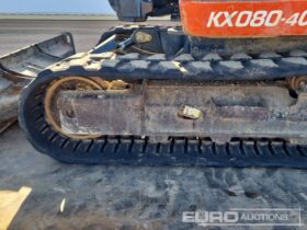 2018 Kubota KX080-4A 6 Ton+ Excavators For Auction: Leeds -27th, 28th, 29th, 30th November 24 @ 8:00am full