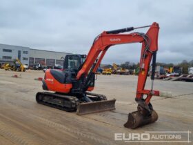 2019 Kubota KX080-4A 6 Ton+ Excavators For Auction: Leeds -27th, 28th, 29th, 30th November 24 @ 8:00am full