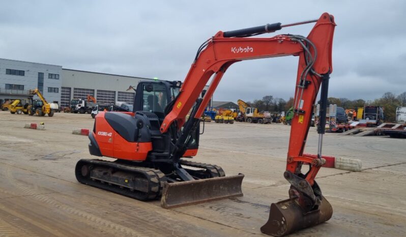 2019 Kubota KX080-4A 6 Ton+ Excavators For Auction: Leeds -27th, 28th, 29th, 30th November 24 @ 8:00am full