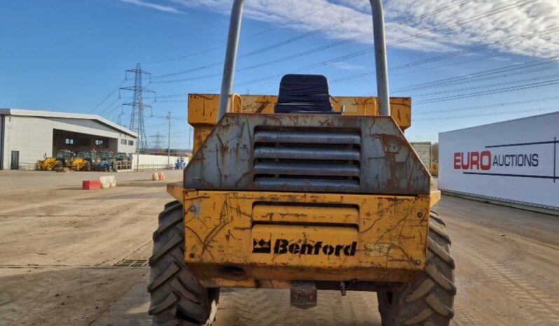 Benford 6 Ton Dumper, Roll Bar Site Dumpers For Auction: Leeds -27th, 28th, 29th, 30th November 24 @ 8:00am full