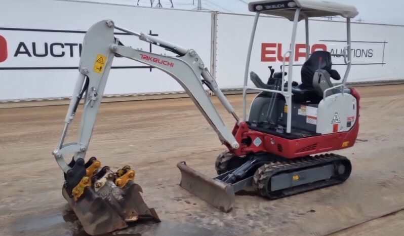 2022 Takeuchi TB216 Mini Excavators For Auction: Leeds -27th, 28th, 29th, 30th November 24 @ 8:00am