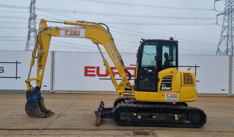 2023 Komatsu PC80MR-5E0 6 Ton+ Excavators For Auction: Leeds -27th, 28th, 29th, 30th November 24 @ 8:00am full