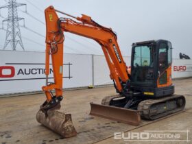 2022 Doosan DX62R-3 6 Ton+ Excavators For Auction: Leeds -27th, 28th, 29th, 30th November 24 @ 8:00am