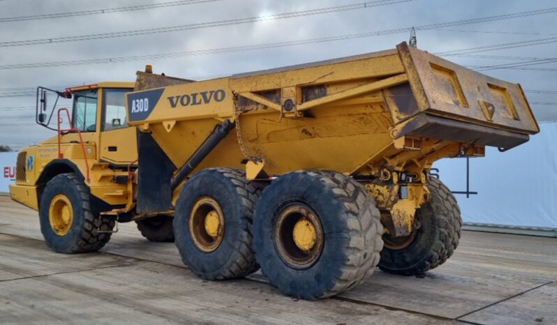 Volvo A30D Articulated Dumptrucks For Auction: Leeds -27th, 28th, 29th, 30th November 24 @ 8:00am full