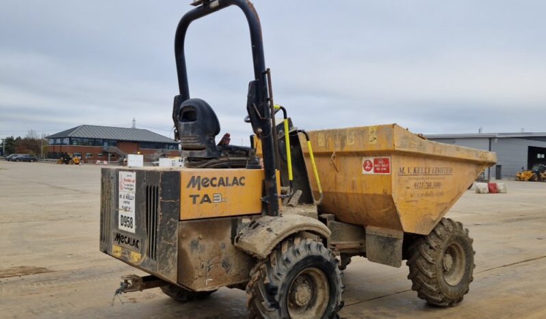 2020 Mecalac TA3H Site Dumpers For Auction: Leeds -27th, 28th, 29th, 30th November 24 @ 8:00am full