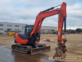 2020 Kubota KX080-4A2 6 Ton+ Excavators For Auction: Leeds -27th, 28th, 29th, 30th November 24 @ 8:00am full