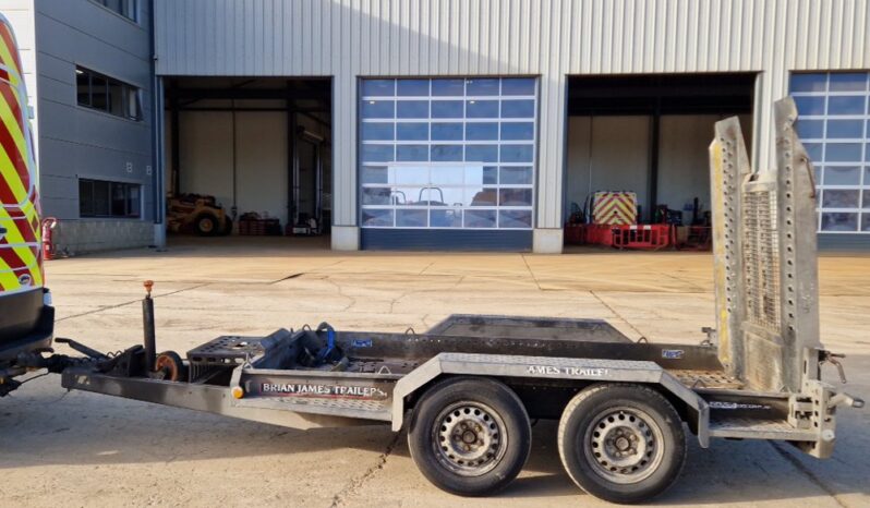 Brian James Twin Axle Plant Trailer, Ramp Plant Trailers For Auction: Leeds -27th, 28th, 29th, 30th November 24 @ 8:00am full