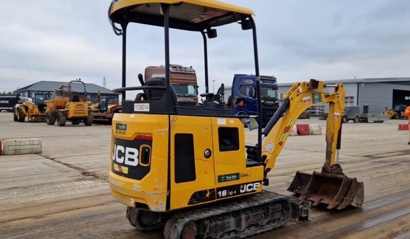 2020 JCB 16C-1 Mini Excavators For Auction: Leeds -27th, 28th, 29th, 30th November 24 @ 8:00am full