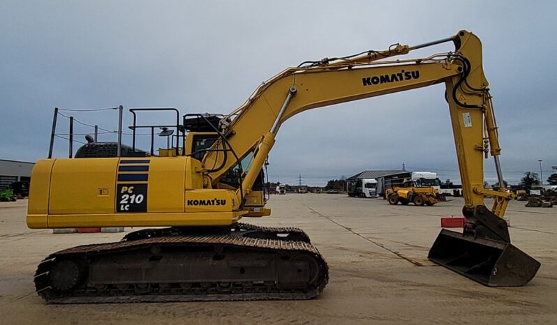 2016 Komatsu PC210LC-10 20 Ton+ Excavators For Auction: Leeds -27th, 28th, 29th, 30th November 24 @ 8:00am full