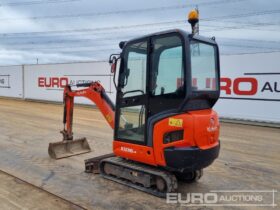 2014 Kubota KX016-4 Mini Excavators For Auction: Leeds -27th, 28th, 29th, 30th November 24 @ 8:00am full