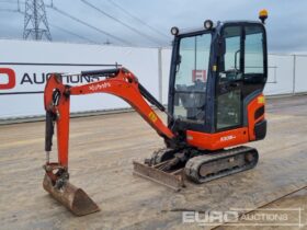 2014 Kubota KX016-4 Mini Excavators For Auction: Leeds -27th, 28th, 29th, 30th November 24 @ 8:00am