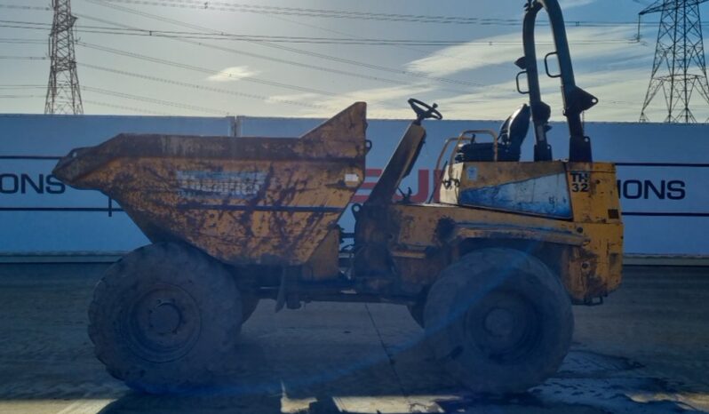 Thwaites 9 Ton Dumper, Roll Bar Site Dumpers For Auction: Leeds -27th, 28th, 29th, 30th November 24 @ 8:00am full