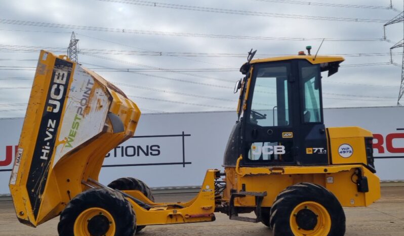 2018 JCB 7FT Site Dumpers For Auction: Leeds -27th, 28th, 29th, 30th November 24 @ 8:00am full