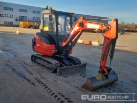 2016 Kubota KX61-3 Mini Excavators For Auction: Leeds -27th, 28th, 29th, 30th November 24 @ 8:00am full