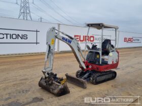 2022 Takeuchi TB216 Mini Excavators For Auction: Leeds -27th, 28th, 29th, 30th November 24 @ 8:00am