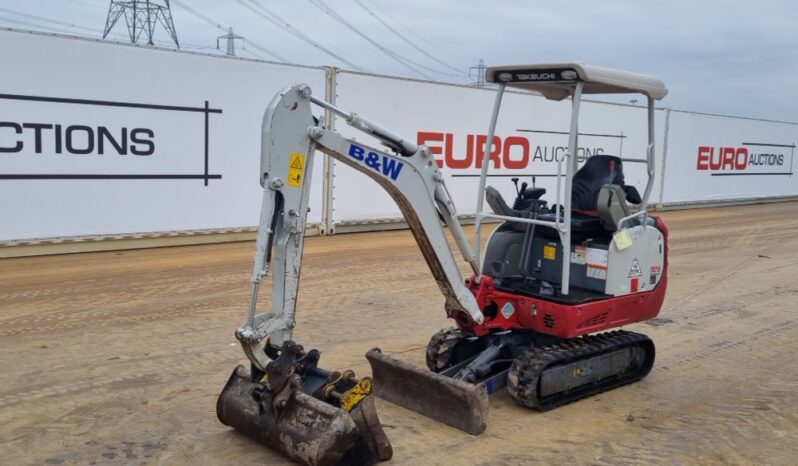 2022 Takeuchi TB216 Mini Excavators For Auction: Leeds -27th, 28th, 29th, 30th November 24 @ 8:00am