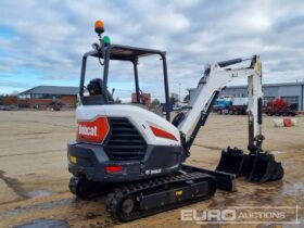 2021 Bobcat E34 Mini Excavators For Auction: Leeds -27th, 28th, 29th, 30th November 24 @ 8:00am full