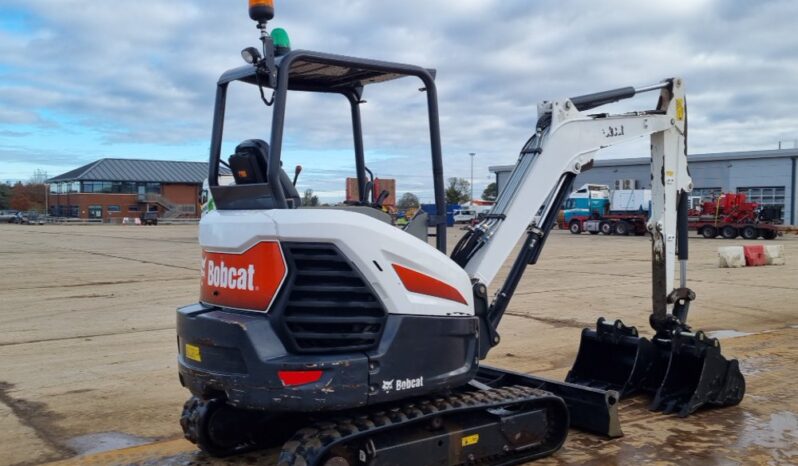 2021 Bobcat E34 Mini Excavators For Auction: Leeds -27th, 28th, 29th, 30th November 24 @ 8:00am full