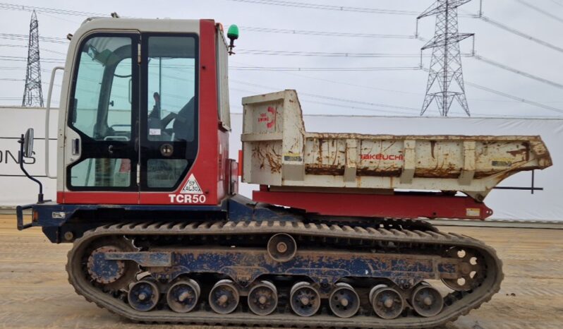 2015 Takeuchi TCR50 Tracked Dumpers For Auction: Leeds -27th, 28th, 29th, 30th November 24 @ 8:00am full