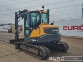 2017 Volvo ECR88D 6 Ton+ Excavators For Auction: Leeds -27th, 28th, 29th, 30th November 24 @ 8:00am full