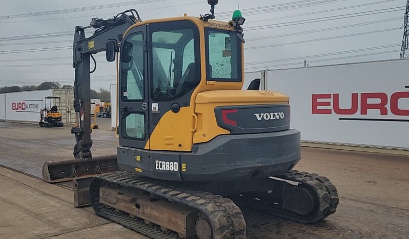 2017 Volvo ECR88D 6 Ton+ Excavators For Auction: Leeds -27th, 28th, 29th, 30th November 24 @ 8:00am full