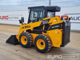 Unused 2024 Bull AV490 Skidsteer Loaders For Auction: Leeds -27th, 28th, 29th, 30th November 24 @ 8:00am full